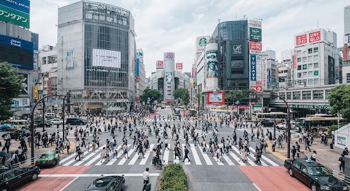 Tokyo — Shibuya geçidi